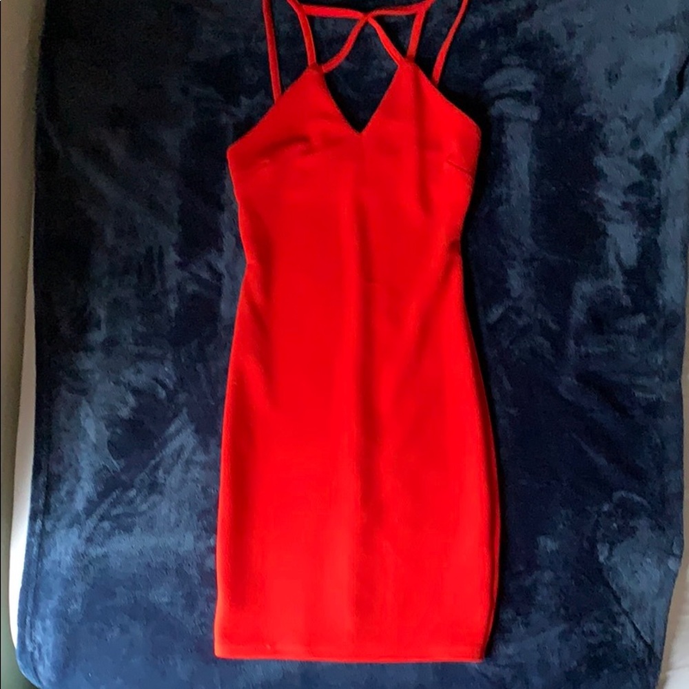Sexy little red dress
